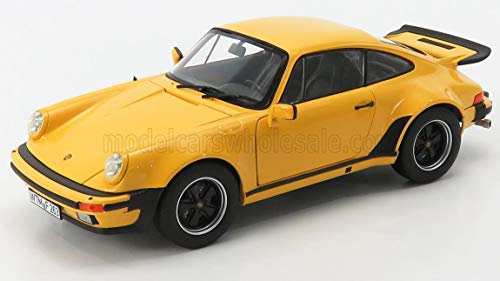 Porsche 911 Turbo 3.0 Gelb Coupe G-Modell 1973-1989 1/18 Norev Modell Auto