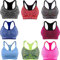 Libella 3er Pack Damen Bustier Bralette Sport BH Wohlfühl Sportliche Comfort Gepolsterter Push UP Stützfunktion Verstellbare Träger Ohne Bügel Yoga Fitness 3714 Zufallsprinzip SM