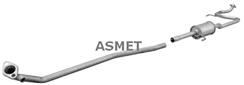 ASMET Mittelschalldämpfer 20.042