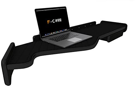 F-CORE Tische auf dem armaturenbrett LKW für IVECO STRALIS 01.02-12.12 Doppel Active Space Mit schublade LED Panel 24V SCHWARZ