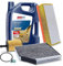 ATEC Germany Inspektionspaket Filterset mit 1x Ölfilter; 1x Luftfilter; 1x Innenraumfilter (Aktivkohle); 1x Ölablassschraube; 1x Motoröl 5W-30 WIV ECO SAE 5 l, KOMPATIBEL MIT - AUDI A4 B8, A5, Q5