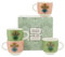 William Morris Coffee Cup Gift Set, Four 100ml Fine China Espresso Cups, Dishwasher and Microwave Safe, Housewarming or Wedding Gift, Useful and Beautiful Collection