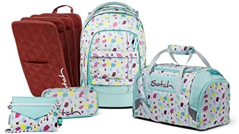 satch Pack Beauty & The School Edition Schulrucksack Set 5tlg. (Dreamy Mosaic)