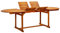 KOIECETA Teak Massiv Gartentisch Ausziehbar Holztisch Tisch Esstisch Ausziehtisch Terrassentisch Balkontisch Gartenmöbel (Oval/(160-200-240) x 100 x 75 cm), V31656