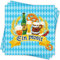 BUSCANDO Servietten Oktoberfest Deko Bayrisch 40Stück Servietten Weiß Blau Oktoberfest Bayrisch Deko Accessoires Oktoberfest Tischdecke Disposable Napkins Papierservietten 33x33cm
