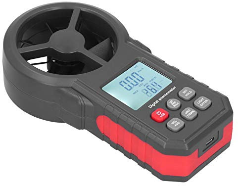 Airshi Manual Anemometer, Wind Speed Indicators Anemometer, Weather Data Collection Wind Speed Measurement Air Speed Outdoor Sailing Surfing Fishing