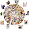 BDSHUNBF 200 Stück Tiere Aufkleber, Wasserfeste Vinyl Stickers für DIY Dekoration, Katzen- und Hundeaufkleber, für Laptop Skateboard Fahrrad Gepäck Motorräder Koffer
