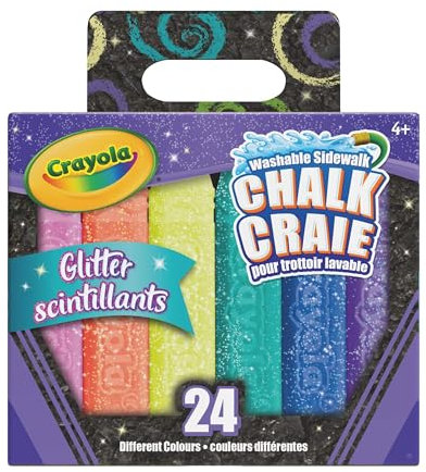 Crayola Glitzerkreide, 24 Stück