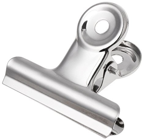 Pince à sceller en métal pour documents de bureau, tickets, reçus, classeurs mensuels