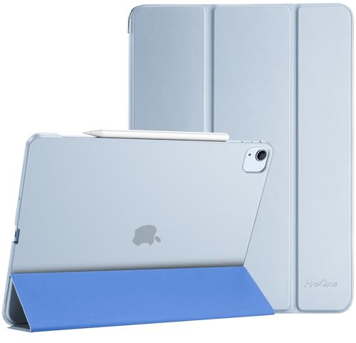 ProCase Funda para iPad Air 13 (M3) 2025 / iPad Air 13 2024 / iPad Pro 12.9 2022 2021 2020 2018, Smart Cover Folio Delgado Protectora, Modelos A3268 A3269 - Blue Airlines