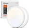 Matane 2Stück Deckenlampe LED Deckenleuchte Flach, 18W 1800LM 3000K/4000K/5000K, Rund LED Lampen Deckenlampen, Decke Lampe für Flur Keller Bad Küche Schlafzimmer, Ultra Dünn Ø22 CM