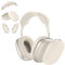 3 in 1 Silicone Case for AirPods Max Headphones, Anti-Scratch Ear Pad Cover/Ear Cups/Headband Cases for AirPods Max (Starlight)