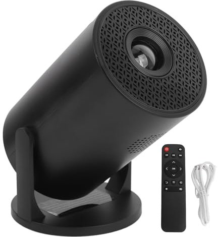 Portable Projector, 270° Adjustable HD 1080P Bluetooth Projector, Wireless Fidelity USB TV Stick Video Movie Projectors for Android Laptop PC Smartphone