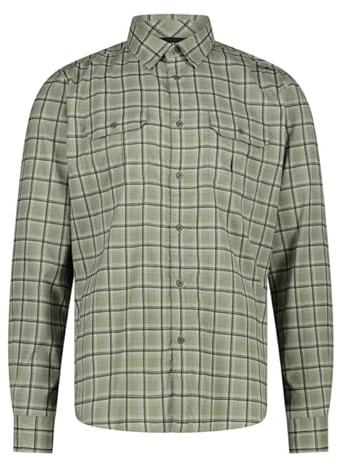 CMP MAN Shirt SAGE-Antracite - 54