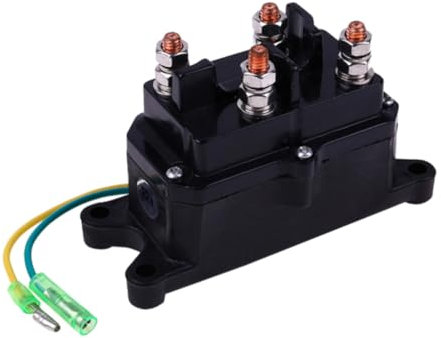 PRETYZOOM Atv Utv Boat Winch Relay Solenoid 12v 250a Relay Contactor for Winch Replacement