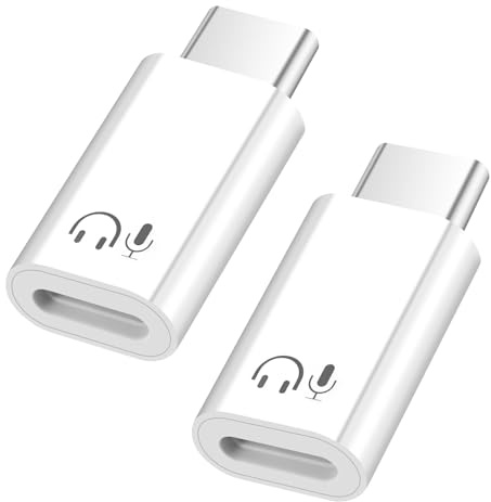 Adattatore audio da Lightning a USB C per cuffie, supporta musica e controllo linea, compatibile con iPhone 17/16/15 serie, iPad e dispositivi USB-C, adattatore da Lightning a tipo C di alta qualità