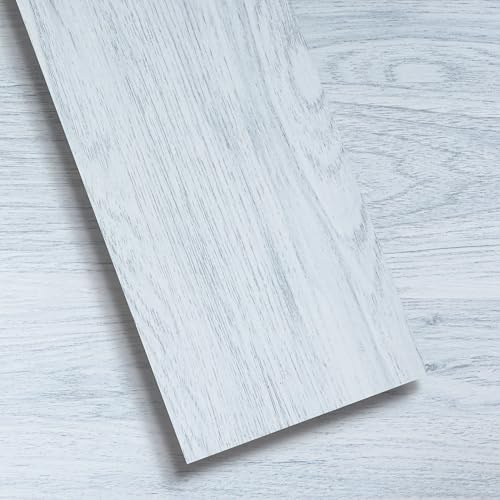 SULSUMIC Self-Adhesive Vinyl Flooring Plank, 36 Pack Cover 5 ㎡ Natural Wood Grain Peel and Stick Flooring Waterproof for DIY Installation