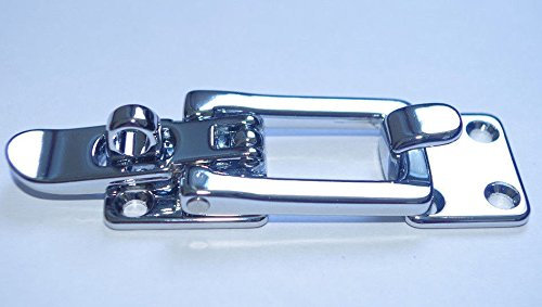 FP INOX Fermeture Sauterelle A Cadenas en Laiton Chromé