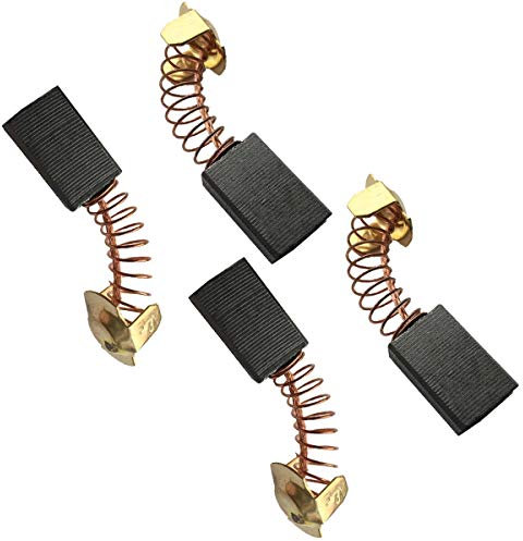 SPARES2GO Carbon Brushes Set for Hitachi G23SS Disc Grinder (Pack of 4)