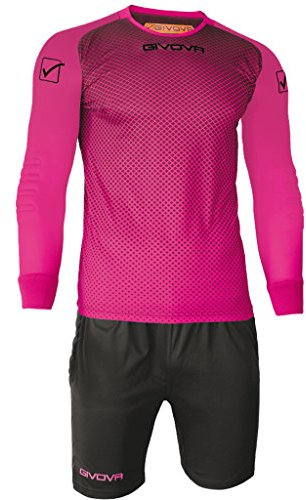 GIVOVA Kit Manchester Maillot et Shorts de Football Unisex, Rose, XL