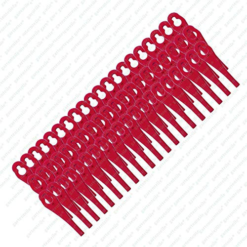 Lot de 60 lames en plastique pour coupe-bordures sans fil Florabest FAT 18 B3 - LIDL IAN 273039