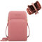 Piccola borsa del telefono crossbody per le donne,Donna cellulare crossbody borsa portafoglio borsetta,Leggero PU pelle multi scomparto telefono borsa a tracolla con slot per schede cinghia regolabile