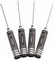 Nanxin 4-teiliges Sechskant-Schraubendreher-Set mit 1,5 mm, 2,0 mm, 2,5 mm, 3,0 mm