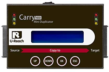 UReach PRO118 Festplatten Kopierer HDD SSD Duplikator Hard Drive klonen für 2.5 3.5 Zoll HDD Klon Systemsicherung