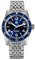 San Martin SN0007GX1 Herrenuhr PT5000, automatisch, mechanisch, Edelstahl, Saphirglas, 38 mm, Blau, Taucher, mechanisch