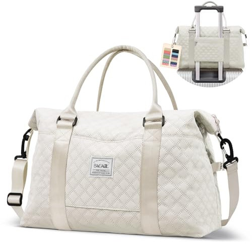 BAGAIL Reisetasche, Wochenendtasche, Sporttasche zum Mitnehmen, Nass- und Trockentrennung, Krankenhaustasche für Mütter bei Wehen und Entbindung