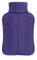 samply Hot Water Bottle with Knitted Cover, 2L Hot Water Bag for Hot and Cold Compress, Hand Feet Warmer, Neck and Shoulder Pain Relief, Lilac