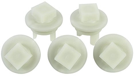 Gavigain 5Pcs Home Küche Fleischwolf Teile Kunststoff Getriebe Hülse