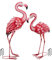 TERESA'S COLLECTIONS Gartendeko für draußen,Gartenfigur für Außen,Fischreiher Metall Flamingo Gartenstatuen,Skulpturen für Zuhause, Wetterfest Figur für Terrasse,47CM,Geschenke für Frauen