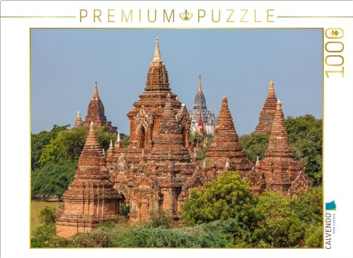 CALVENDO Puzzle Die Pagoden und Stupas | 1000 Teile Lege-Größe 64 x 48 cm Foto-Puzzle für glückliche Stunden