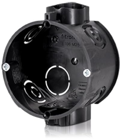 25 Stück Unterputz Gerätedosen E106M25 46mm tief - inkl. Schrauben