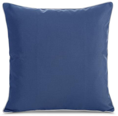 Eurofirany Garden Outdoor Kissenbezug - 1 STK. Kissenhülle, Wasserdicht Terrassen Kissenbezüge, Sofakissen Wasserfest, Dekokissen für Garten Wasserabweisend, 45x45 cm, Dunkeblau 4