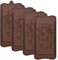 YXHZVON Lot De 4 Moule Tablette Chocolat, Moule À Chocolat En Silicone,Antiadhésif Moule Chocolat Silicone de Qualité Alimentaire Moule a Tablette Chocolat (Forme Cassée)