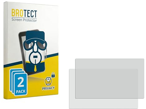 BROTECT 8.9 Anti-Spy Blickschutzfolie für 8,9 Zoll Tablets (22.6 cm) [195 x 114 mm, 1:2] 2 Stück[Displayschutz-Folie, Blaulichtfilter]