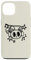 iPhone 13 90s Y2K Cat with Headphone Headset Hears Music Case