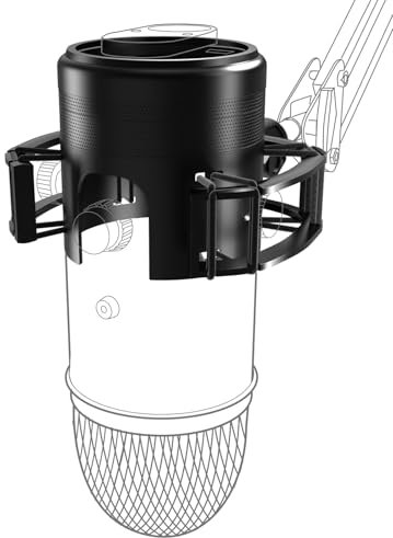Etour Support antichoc pour microphone Blue Yeti