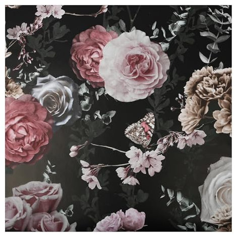 Superfresco Easy Midsummer Black Floral Wallpaper (was £17.99)