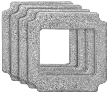 Cleaning Cloth for Window Vacuum Cleaning Robot, Compatible for ABIR,WD8 Including Mops 4 pcs