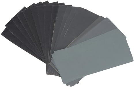 KONTONTY Schleifpapier Rollen Nass Und Trockenschleifpapier Fein Gelocht Für Holzmöbel Schleifpapierbögen Mit Körnungen 120 Bis 3000