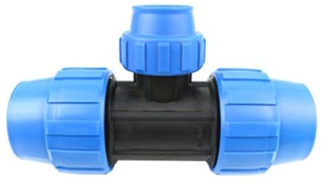 Gardening Efficiency Raccord à thé haute performance pour systèmes d'irrigation 40 x 25 x 40 mm