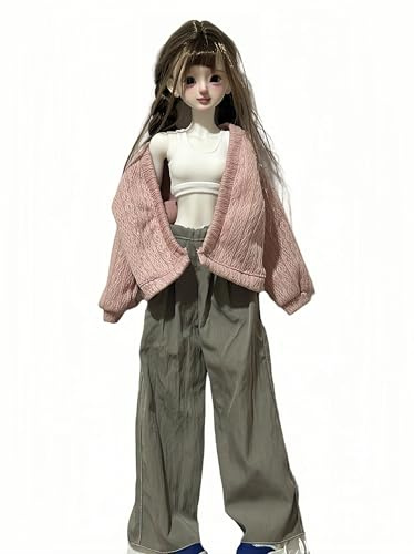 QGYDYH 1/4 BJD Puppenkleider-Set Ball Jointed Doll Fashion Handmade Pretty Fashion Clothes for 40.6-45.7 cm BJD Dolls (V)