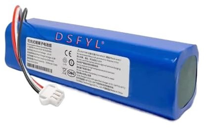 Robot aspirador de 14,4 V, 5200 mAh, batería de iones de litio, compatible con robot aspirador