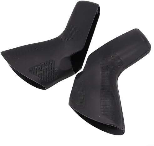 Fauhapyway Fahrrad-Bremshebel-Abdeckung, Silikon-Abdeckungen, Ersatz-Schutzausrüstung für SRAM Apex für Rival for Force (schwarz)