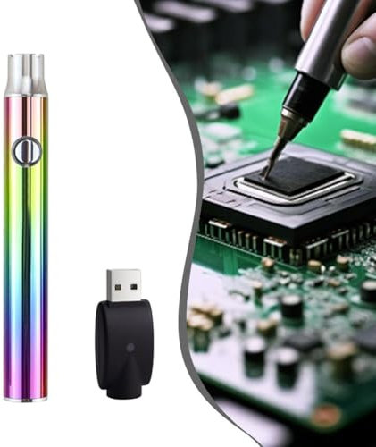 3 Temperature Settings USB Rechargeable Soldering Iron Kit, Lightweight and Portable for Easy Use Anytime, Anywhere
