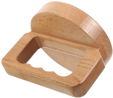 COOLHIYA Strumento per Lavorazione della Linoleografia Manico Ergonomico in Legno, Baren per Stampa a Blocchi e Forniture per Scrapbooking, Adatto per Ragazzo Ragazza e Artigianato