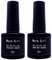 Warm Girl Pegamento de gel para arte de uñas para calcomanías de aluminio, puntas de transferencia de uñas, arte de manicura, bricolaje, 8 ml, 2 botellas, lámpara UV LED, requiere remojar